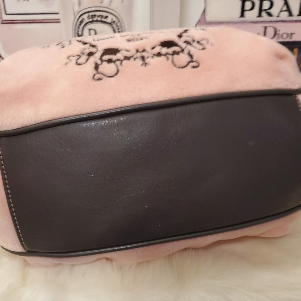 ***SOLD***Juicy Couture Pink "Fairytale" Hobo Handbag! - Picture 8 of 9